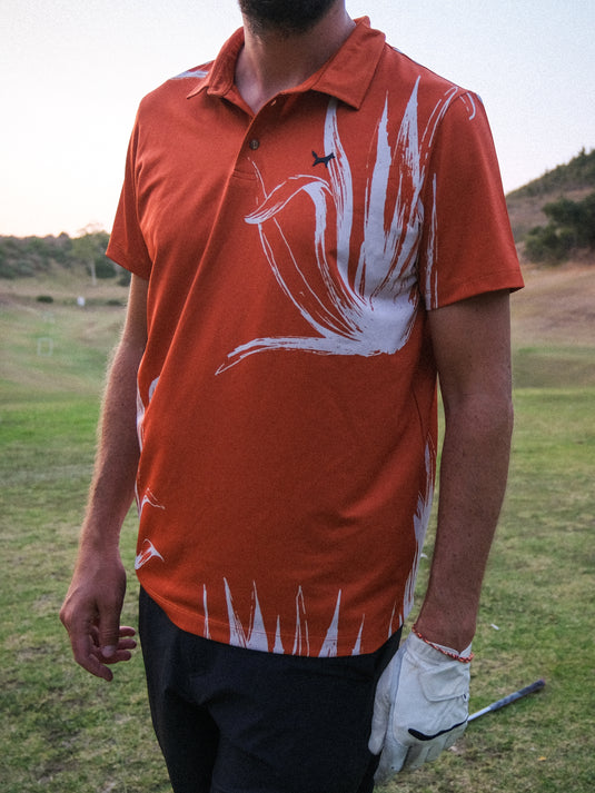 Agave Rust Tech Polo