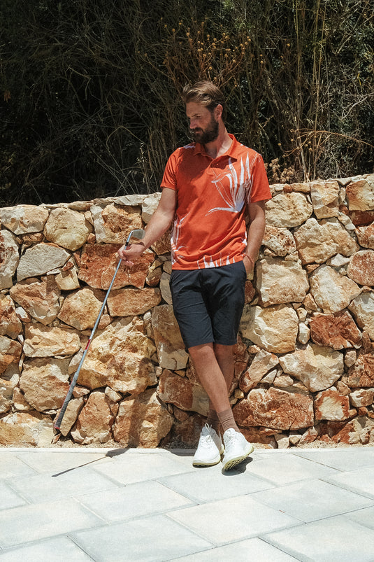 Agave Rust Tech Polo