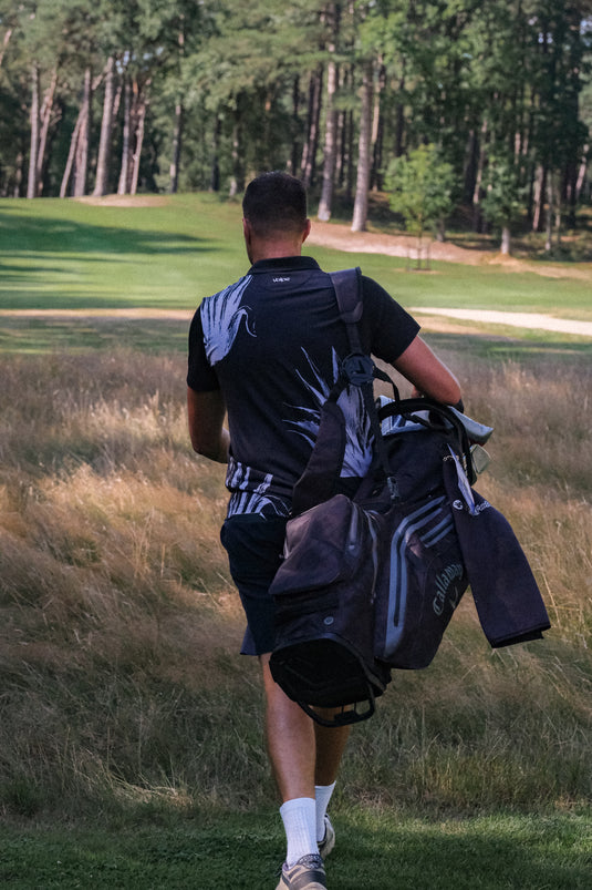 Agave Charcoal Tech Polo
