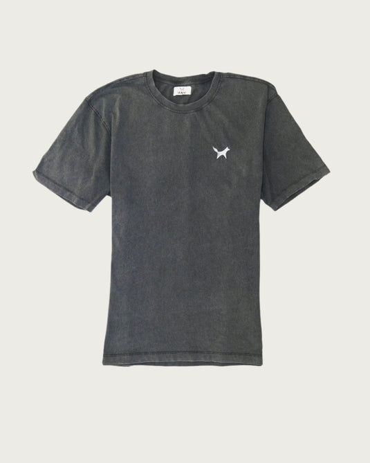 Frontside of a Volpe graphic tee