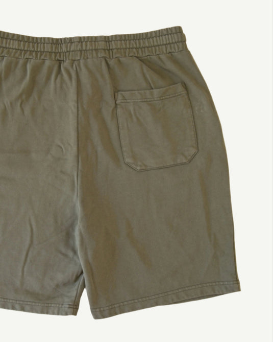 Overview of the back of a pair of Volpe sweat shorts