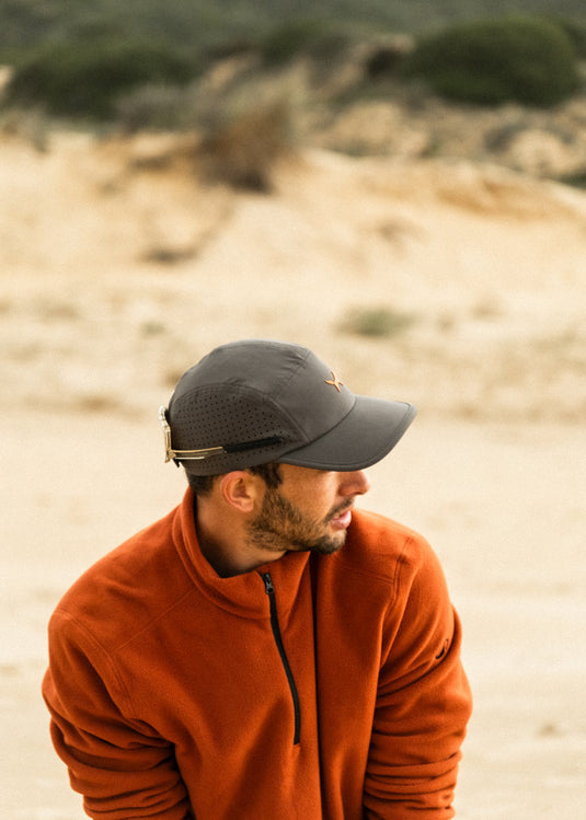 Grey Logo Tech Cap